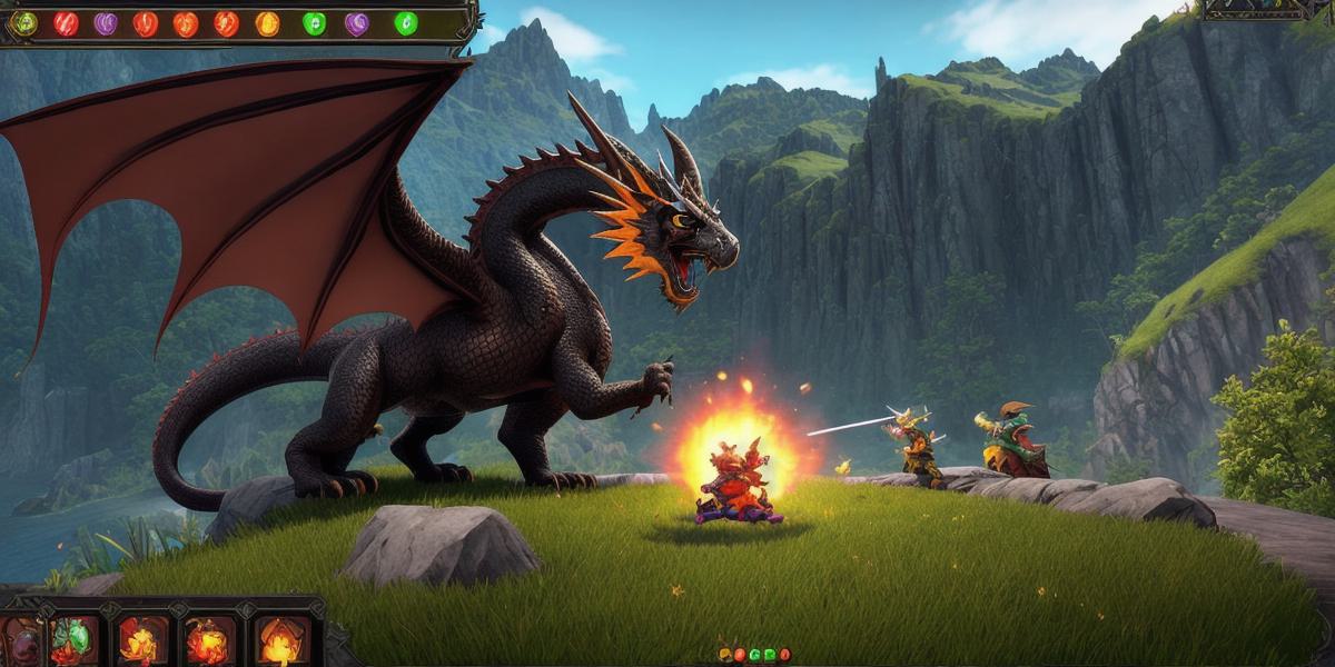 What are the gameplay features and mechanics of the Dragon Master NFT game?